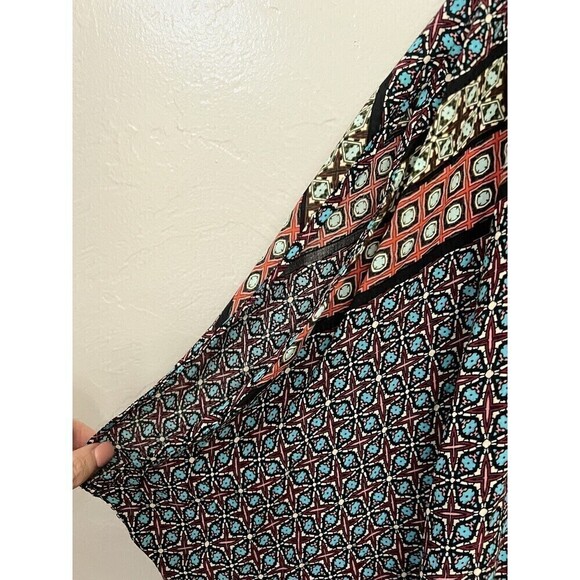 Victoria Secret Kimono Boho Cover Up Cardigan Open Front  Small Festival Rayon - Picture 3 of 8